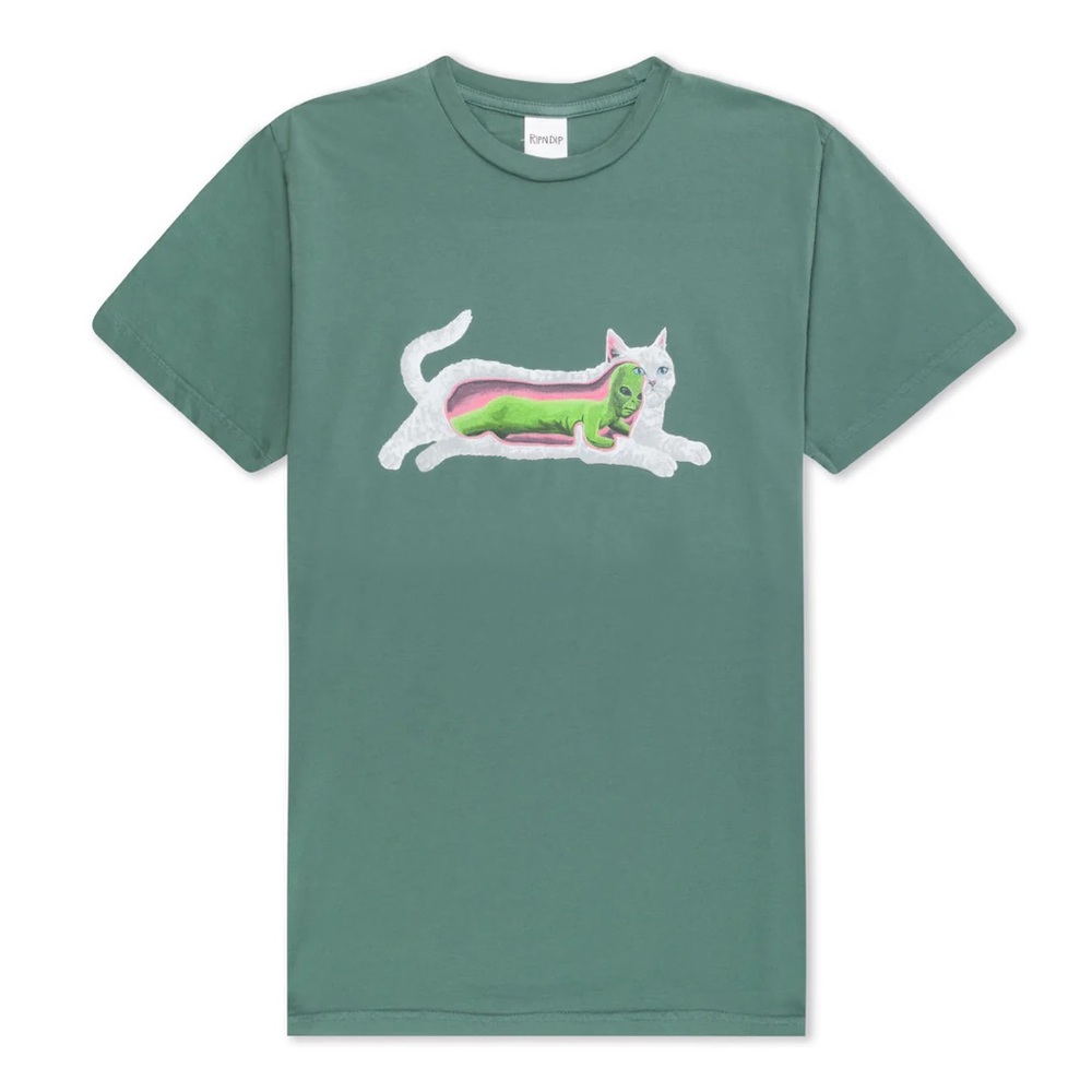 Ripndip INNER THOUGHTS TEE (PINE) Size Small NWT